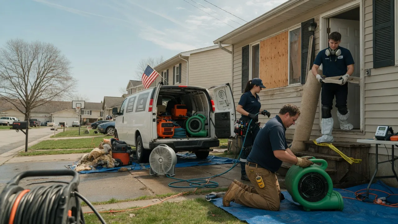 Water Damage Restoration in Washington, WV near me